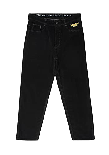Homeboy Herren Cordhose x-tra Baggy Cord Pants - Black - Größe W31 L32