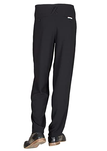 Pantalon noir années 50 pour homme idéal pour la danse rockabilly et boogie