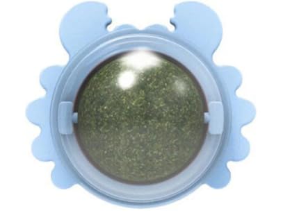 Bola de Catnip para Gatos, Brinquedo Interativo com Dispensador de Petiscos, 3 Cores