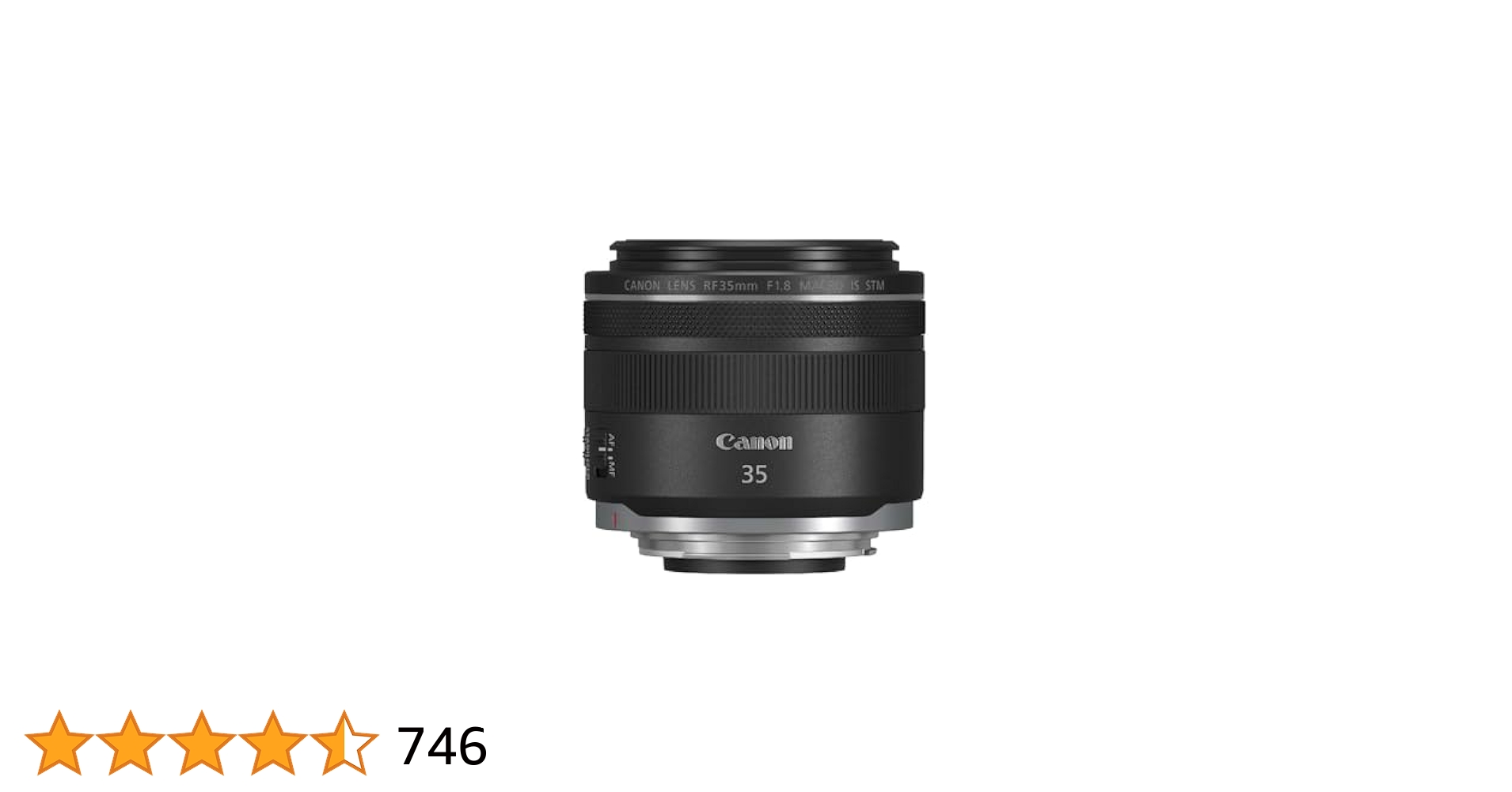 Canon RF 35mm f/1.8 Macro is STM Lens - Wide Angle Lens for
