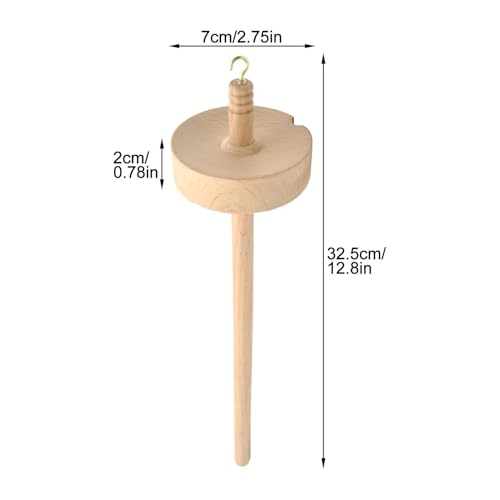 Fallspindel | Senkspindel | Ergonomische Spinnmaschine mit geschnitztem – Bild 6