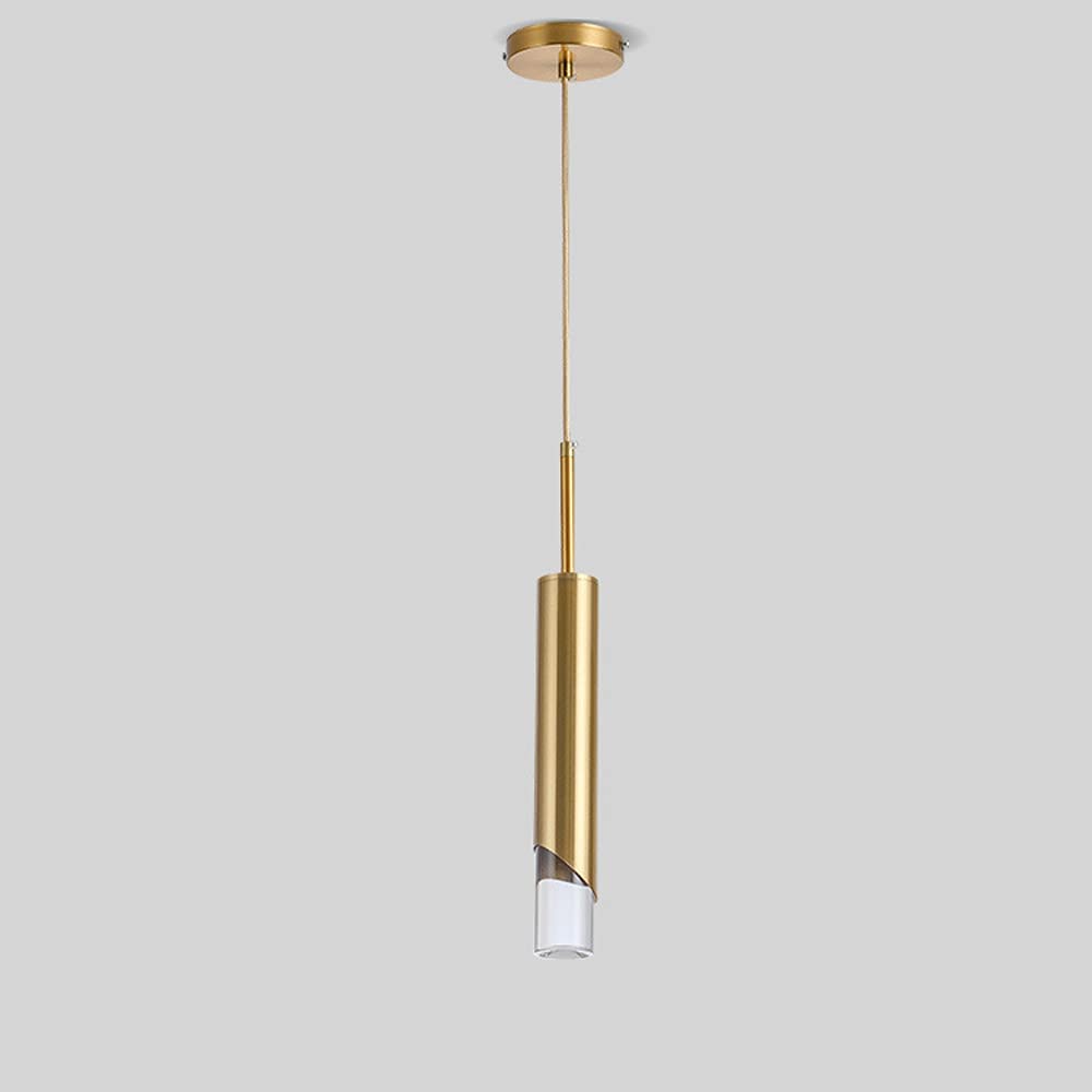 Plafonnier LED design suspension luminaire doré salon et magasin