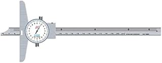 MeterTo Dial Depth Gauge, Dial Depth Caliper, Range: 0-150mm, Resolution: 0.02mm
