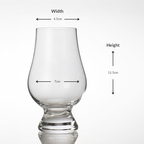 Image of GLENCAIRN Whiskey Glass, Gift Set of 2 in Twin Carton | Glencairn Official Whisky Glass | Twin Pack