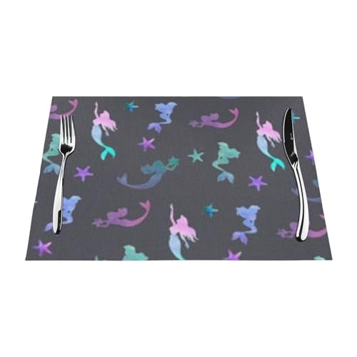 Sets de table sirène pour animer vos repas de famille - 2