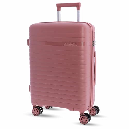 AMICHI   Maleta Cabina 55x40x20  Maletas de Viaje   Maletas de Viaje Cabina Apta para Ryannair  Trolley Equipaje para Avion Resistente con 4 Ruedas de 360º y candado TSA