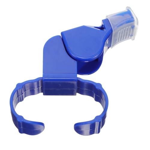 Silbato para fútbol deportivo con diseño de anillo miniatura 1