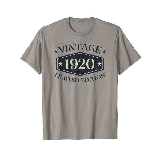 100 años de edad 100th B-day regalo de cumpleaños 1920 Limited Camiseta