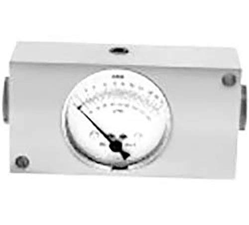 High-Pressure Inline Flow Meter - 0-48 GPM Range, 6000 PSI, Accurate Hydraulic Flow Monitoring - Essential for Accurate Fluid Measurement & System Monitoring - Steady in Extreme Conditions