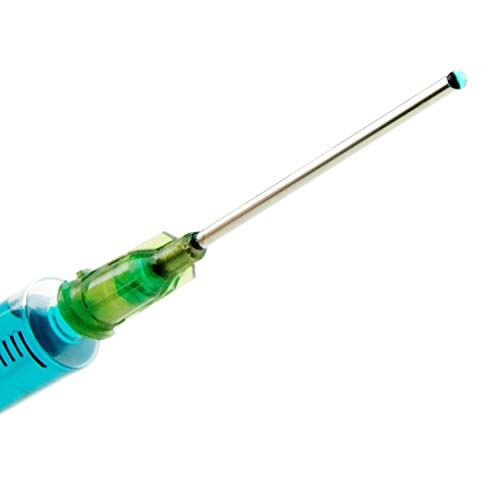 3 Stück Spritzen-Set 1ml mit stumpfer Nadel. Einwegspritzen, Dosierspritze aus Plastik. Ideal für feine Dosierungen, Hobby, Handwerk, Haustiere. Zur Präzisionsanwendung von Flüssigkeiten.