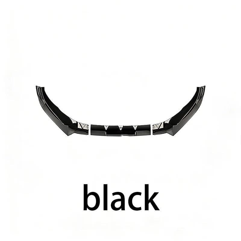 Becquet pare-chocs avant Audi A5 B10 protection lèvre ABS noir