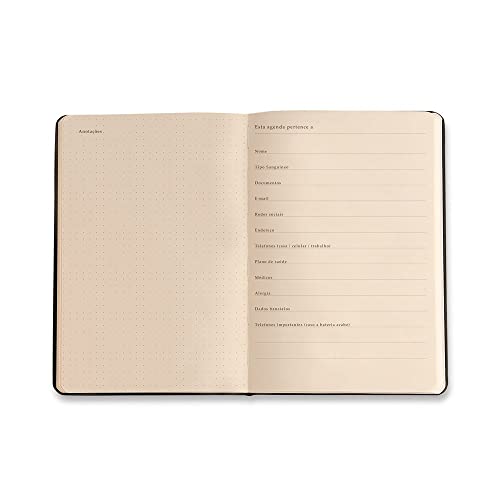 Cicero Agenda Planner 2023 Clássica Semanal Anotações 14x21 Caramelo, Modelo: 9832