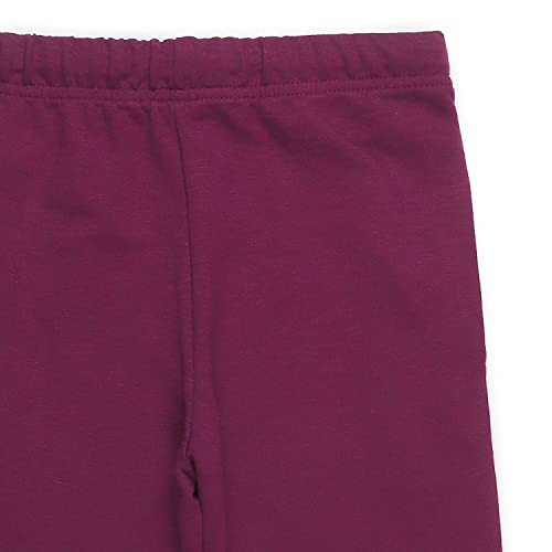 Image of Alan Jones Clothing Girls Mid Rise Pack of 2 Joggers Track Pants | Side Pockets | Elastic Waist with Drawstring | Regular Fit