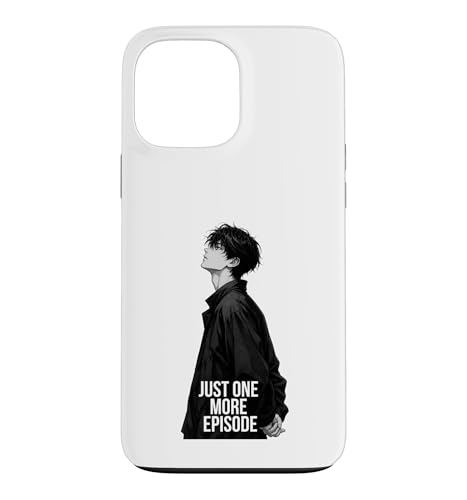 Just One More Episode Minimal �A�j�� ���[�h�A�[�g �X�}�z�P�[�X iPhone 13 Pro Max �p