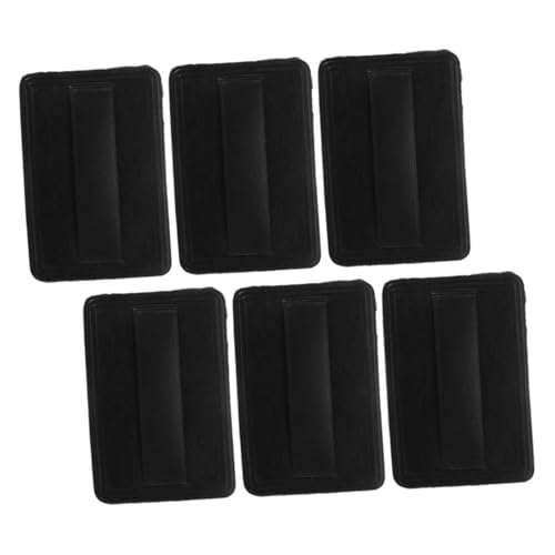 FRCOLOR 6pcs Makeup Pads Powder for Foundation and Loose Pu Leather Soft Comfortable