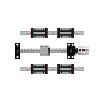 Linear Sliding Guide and Carriage Slider HGR15 Linear Guide Rail with ...