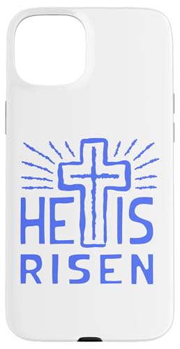 Jesus Is Alive He Has Risen Christ Rose From The Dead �C�[�X�^�[ �X�}�z�P�[�X iPhone 15 Plus �p
