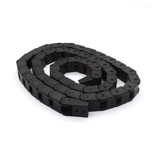 XUKGMSG Cable Drag Chain 10 X 20mm 10 * 20mm L1000mm Wire Carrier with End Connectors Compatible with CNC Router Machine Tools