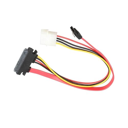 Cable combinado SATA 30 cm con adaptador de alimentación 4-pin miniatura 4