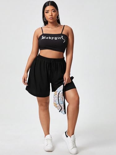 Image of dockstreet Straight Wide fit Long Length Cotton Shorts with Two Side Pockets for Women /Trending Multi Pocket Style, Relaxed Casual Shorts for Women