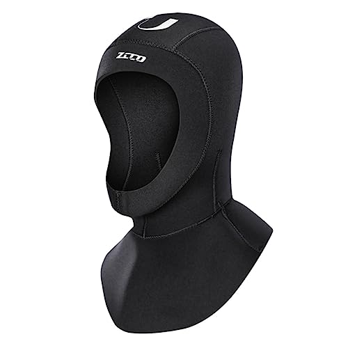 Capucha de Traje de Neopreno ZCCO para Buceo Submarino de 5mm para Deportes acuáticos. Resistente, elástica y térmica para Buceo con Snorkel, Kayak, navegación a Vela y canotaje