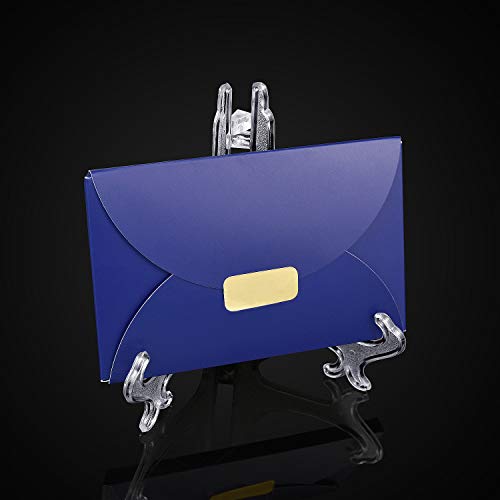 Thyores 6-Pack Plastic Easels, 4/6/8 Inches Clear Easel Display Stand/Plate Holders To Display Pictures, Items #TOP3