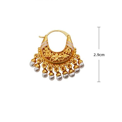 Indian Bollywood Boho Earrings For Women.Drop Earrings Pearl Earrings for Women2