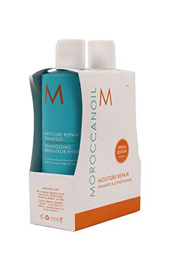 Image of Moroccanoil Moisture Repair Shampoo and Conditioner Combo Pack, 250ml Each