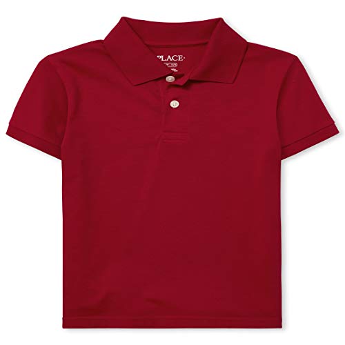 Image of The Children's Place Boys' Multipack Short Sleeve Soft Jersey Knit Polos
