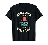 Photo Gallery awesome since july 1952 - retro - vintage 1952 birthday maglietta Photo Gallery awesome since july 1952 - retro - vintage 1952 birthday maglietta