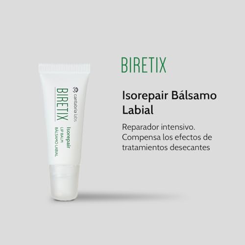 Cantabria Labs – Biretix Isorepair Bálsamo Labial – Reparador Intensivo 10 ml – Hidratación y Cuidado de Labios Secos y/o Sensibilizados por Tratamientos con Retinoides orales - imagen 2