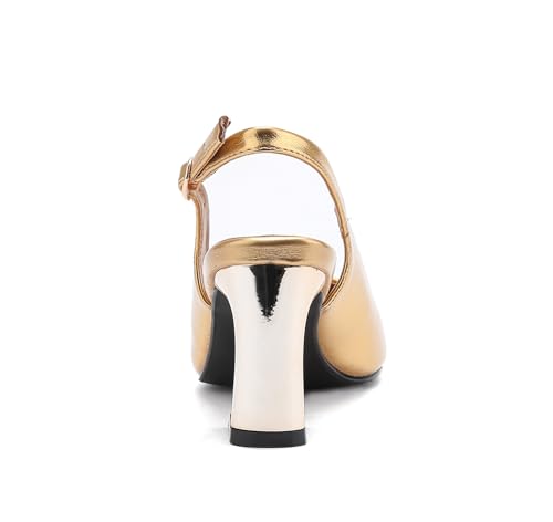 Ninety Union LORAINE Metal Heel Slingback4