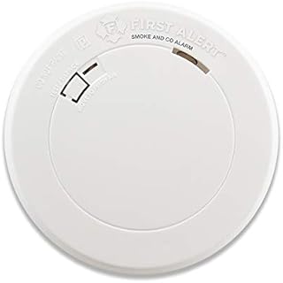 First Alert BRK PRC710 Smoke and Carbon Monoxide Alarm with Built-In 10-Year Battery , White