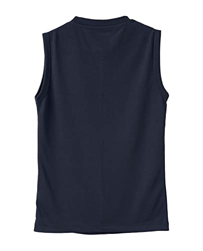 Image of KYDA Kids Cotton Printed Regular Fit Vests for Boy's (Pack of 5)