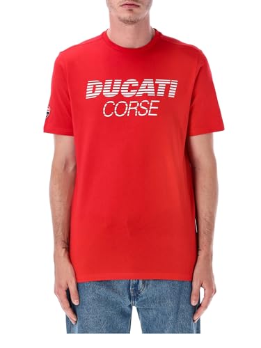 Realizzata in morbido cotone pettinato al 100%, questa maglietta offre un comfort superiore e uno stile inconfondibile. Il vivace design rosso presenta il logo 