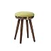 Restauracja stołek Solidne drewniane stołek okrągły stołek stołowy stołek stołowy stołek do salonu/sypialni/domowy/jadalnia taborety do blatu kuchennego (Color : Walnut, Rozmiar : Duży)
