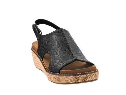 Image of Corkys Footwear Volta Wedge - Chic Elegance Meets All-Year Comfort with a 2-Inch Cork Heel and Marshmallow Insole for Stylish Everyday Wear and All-Day Comfort