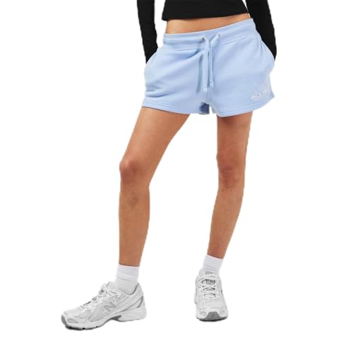Jack Wills Womens Bea Logo Sweat Shorts Soft Blue 6