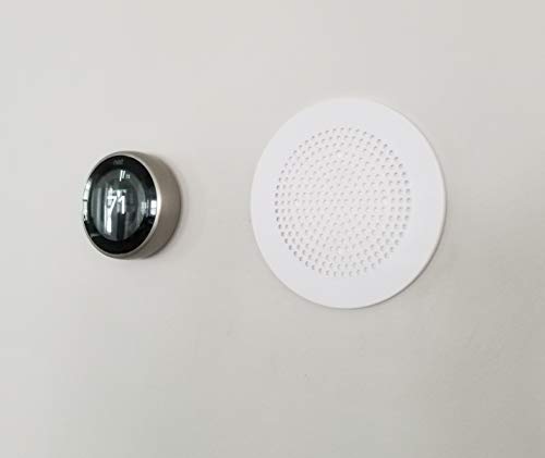Mount Genie Flush Mount | Built-in Wall or Ceiling Bluetooth Speaker Mount [Newest 2019 Model] | Includes Optional Grill. Award Winning Design. Fantastic Sound (White, 5-Pack) - Thumbnail 5