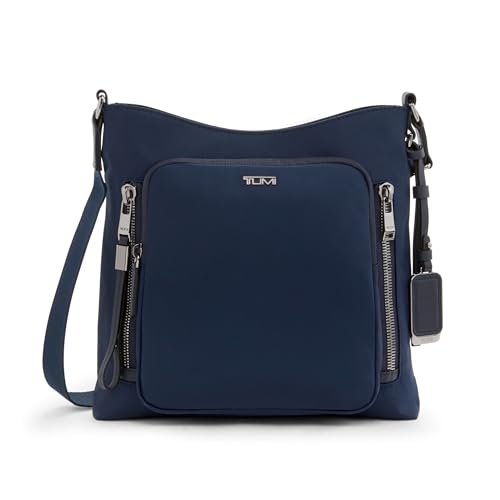 Image of TUMI - Voyageur Tyler Crossbody - Nylon Crossbody Bag - Business, Travel Bag - Stain, Water-Resistant - Stylish Purse - Indigo /Gunmetal