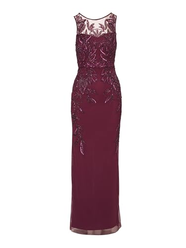 Image of Adrianna Papell Women's Beaded Column Long Dress
