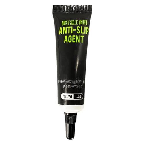 Agente Fibra Carbono, Grasa Carbono Bicicletas Pasta de Montaje para Carbono, Agente Antideslizante de Fibra de Carbono, Grasa Bicicleta Mayor Fricción, Gel Lubricante Antideslizante