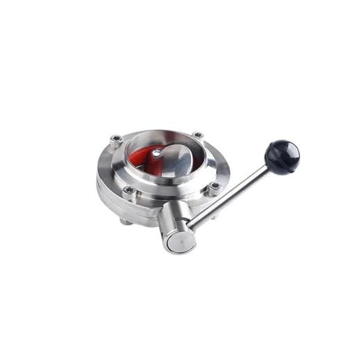 Válvula con soldadura a tope de 25mm para regular flujo higiénico 3