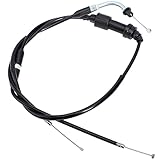 QAZAKY Throttle Cable Compatible with Yamaha Y-Zinger PW 50 PW50 Dirt Bike Assy 1981-1987 1988 1989...