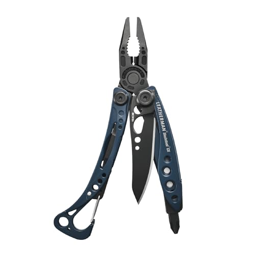 Image of LEATHERMAN, Skeletool CX, 7-in-1 Lightweight, Minimalist Multi-Tool for Everyday Carry (EDC), Home, Garden & Outdoors, Nocturnal
