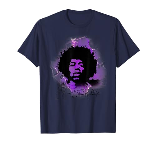 Great musician Camiseta Jimi Hendrix tema Star Blue S