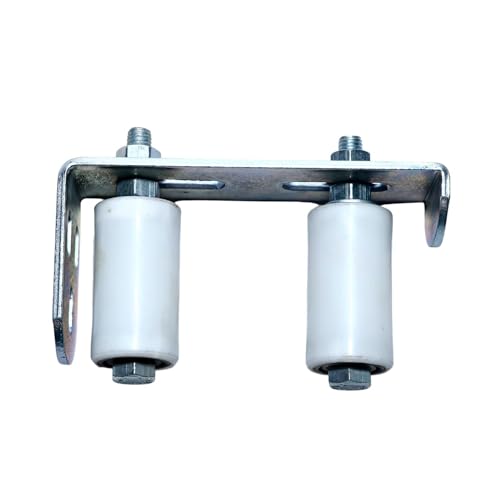 Heavy Duty Adjustable Sliding Gate Guide Roller with Double Ball Bearing Nylon Wheels