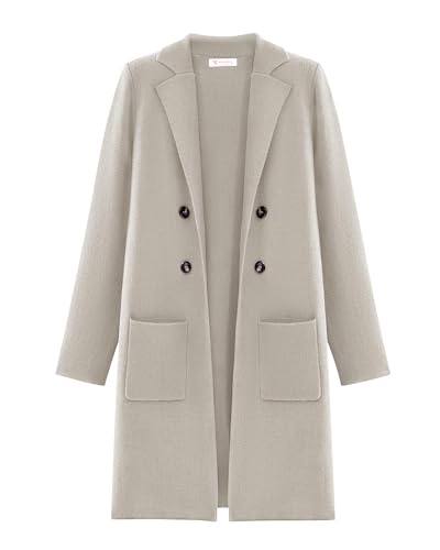 KIRUNDO Cardigan Sweaters for Women 2025 Fall Open...