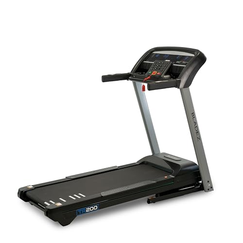 BH Fitness TR200 – Cinta de Correr Plegable, Bluetooth FTMS, Velocidad máxima 18km/h, 8 programas, Superficie de Carrera 125x48cm, Monitor LED, inclinación 15 Niveles