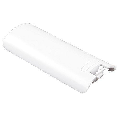White Wireless Controller Battery Cover Case for Nintendo Wii